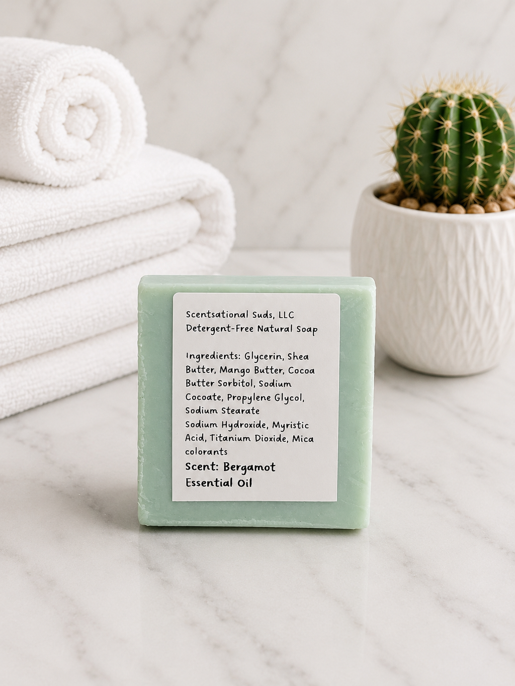 Crazy Cactus and Succulents Soap