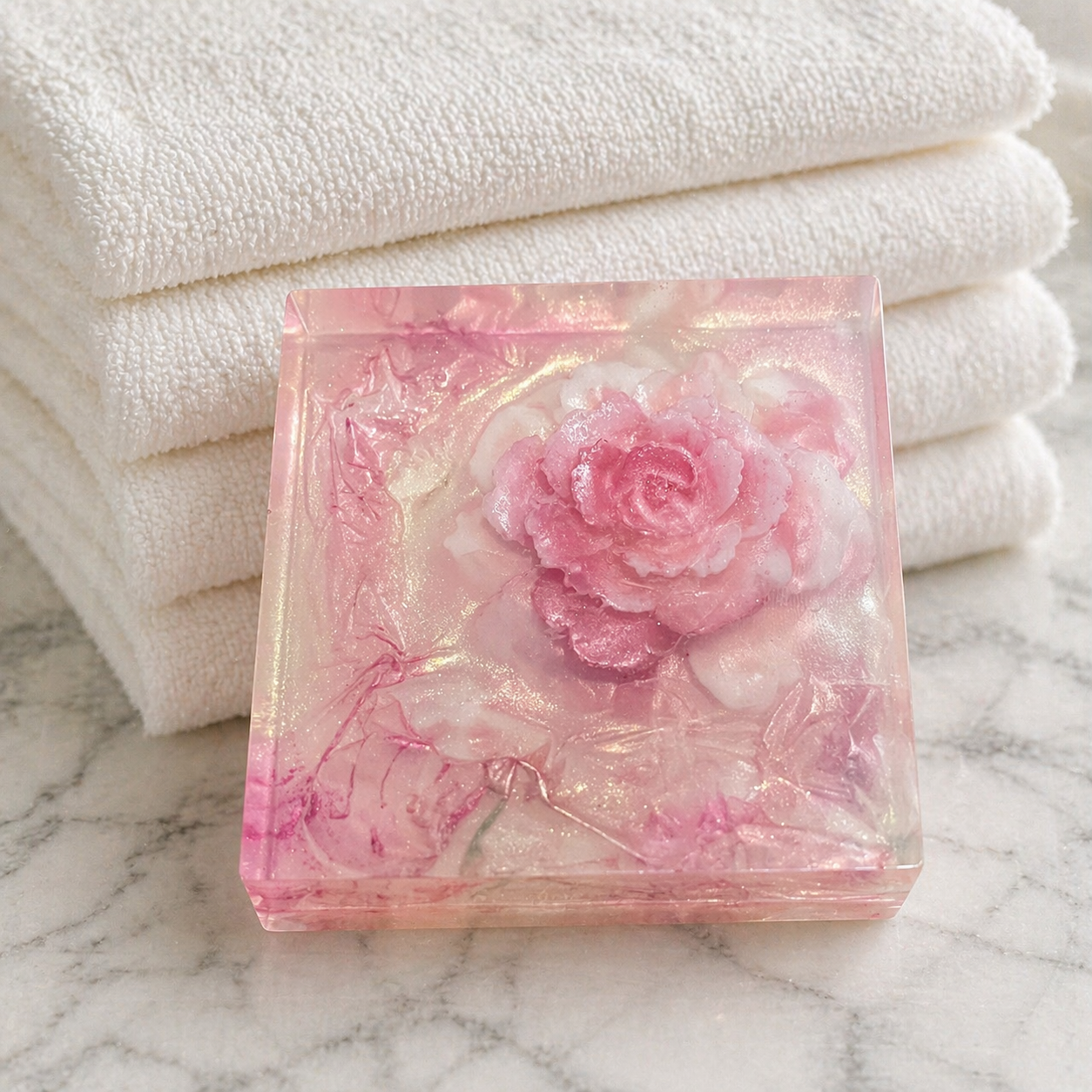 Pink Rose Soap