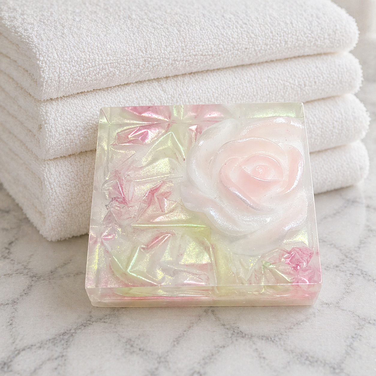 Lemongrass Pink Rose Soap